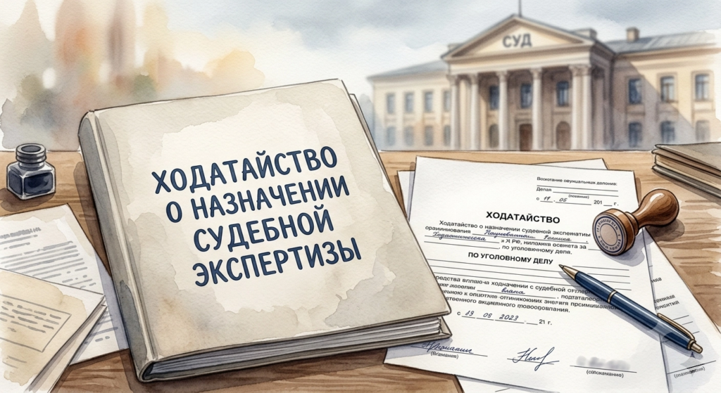 Ходатайство о назначении экспертизы